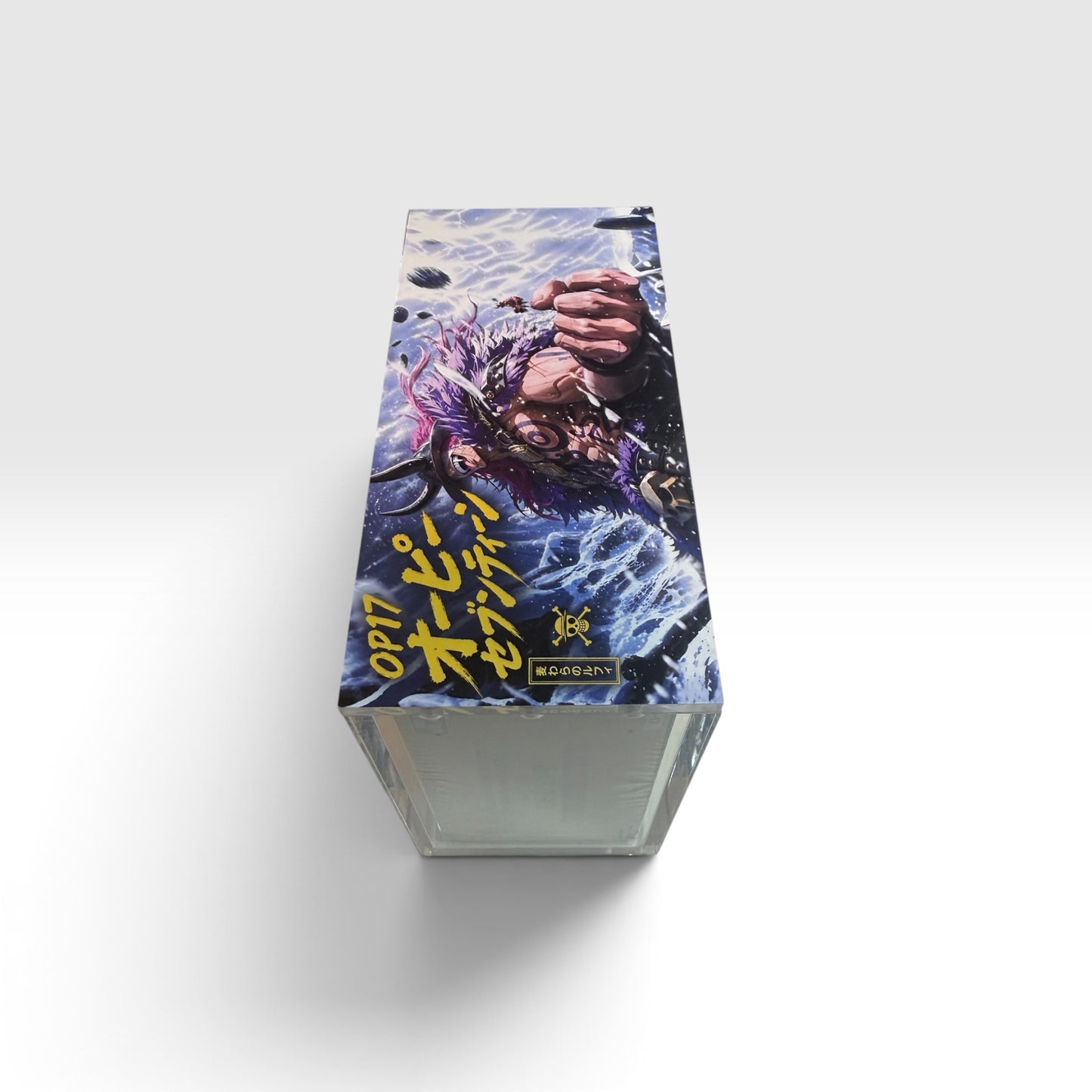 "Strong Warrior" Limited Edition One Piece Booster Box Acrylic Case
