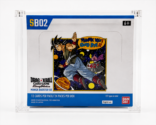 Dragon Ball Z Booster Box Acrylic Display Case