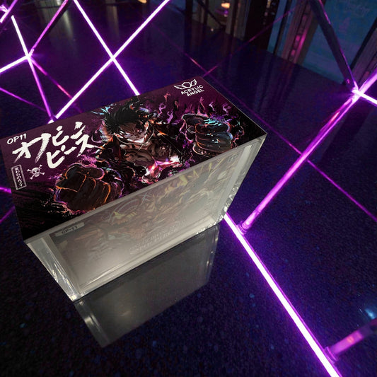 “Big Fists” One Piece Booster Box Acrylic Case