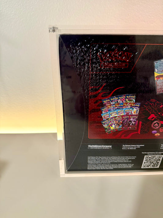 Moltres UPC Acrylic Case With Magnetic Lid