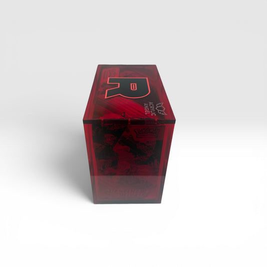 “R” Limited Edition Booster Box Acrylic Case