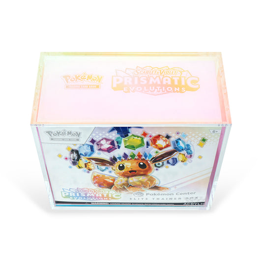 Aurora Acrylic ETB Casse With Magnetic Lid