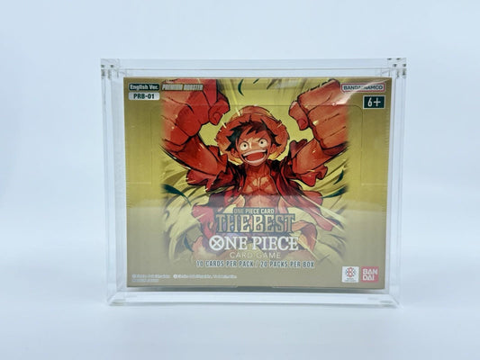 One Piece PRB-01 Booster Box Acrylic Case With Magnetic Lid