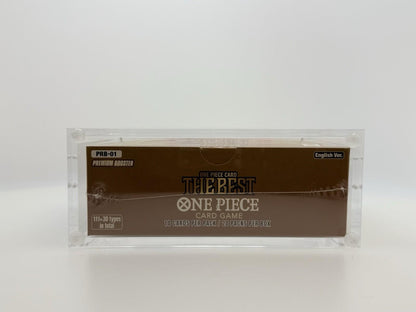 One Piece PRB-01 Booster Box Acrylic Case With Magnetic Lid