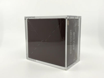 One Piece OP-02 Booster Box Acrylic Case With Magnetic Lid