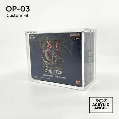 One Piece OP-03  Booster Box Acrylic Case