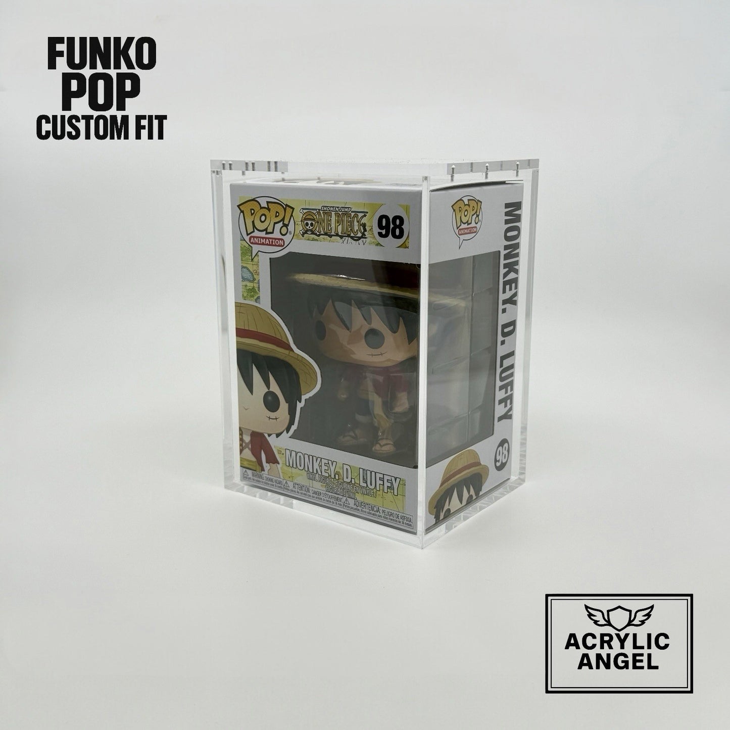 Funko Pop Acrylic Case | Magnetic Lid | Custom Fit | High Quality Display Case
