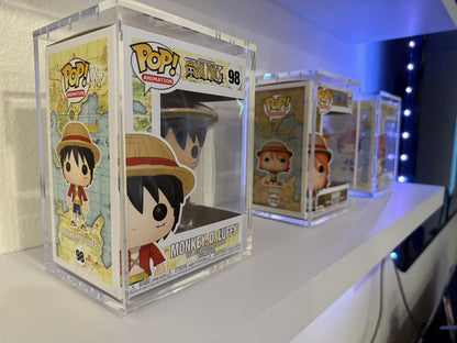 Funko Pop Acrylic Case | Magnetic Lid | Custom Fit | High Quality Display Case