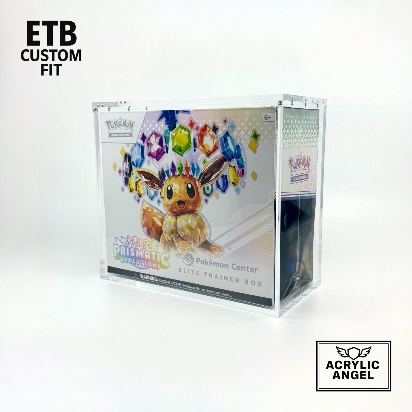 Pokemon ETB Acrylic Case With Magnetic Lid