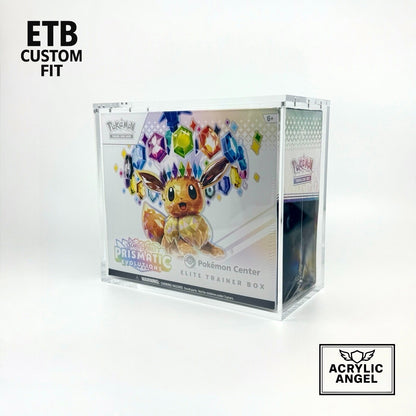 Pokemon ETB Acrylic Case With Magnetic Lid