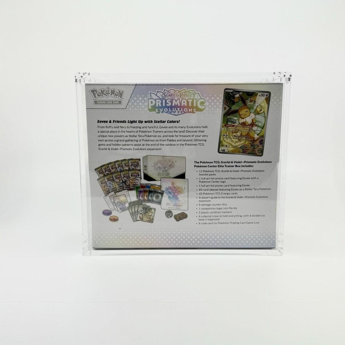 Custodia Acrilica Per Pokemon Elite Trainer Box – Spessore 8mm Con Chiusura Magnetica - Foto 4