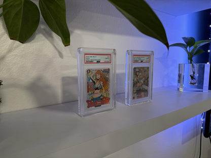 PSA/CGC/TAG Graded Card Slab Acrylic Case Display With Magnetic Lid