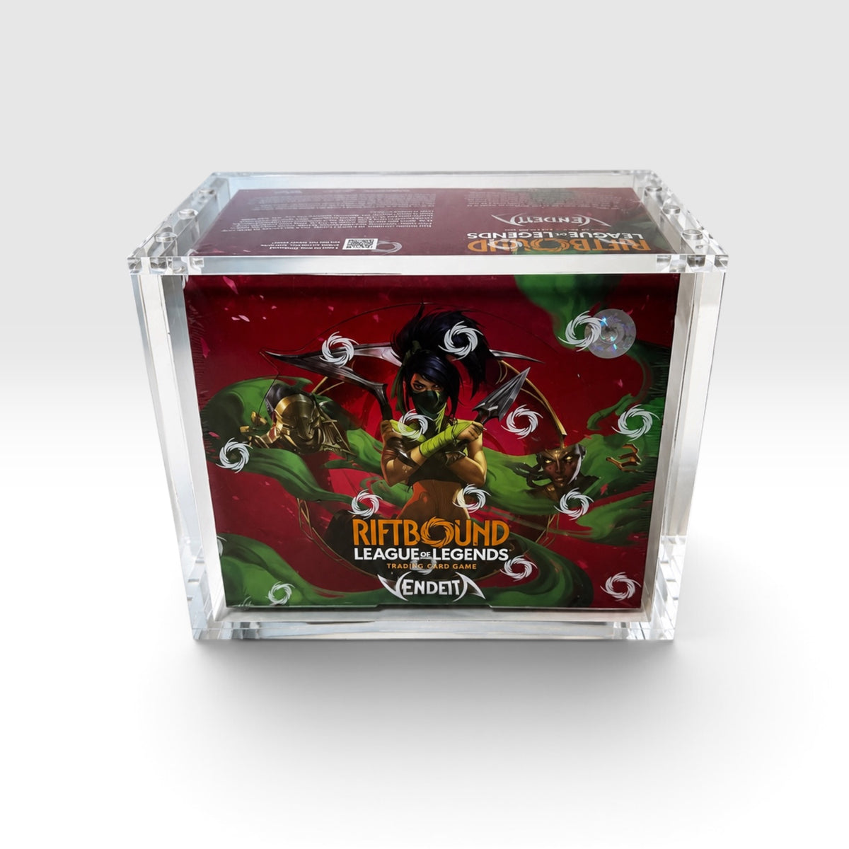 Riftbound Booster Box Acrylic Display Case With Magnetic Lid