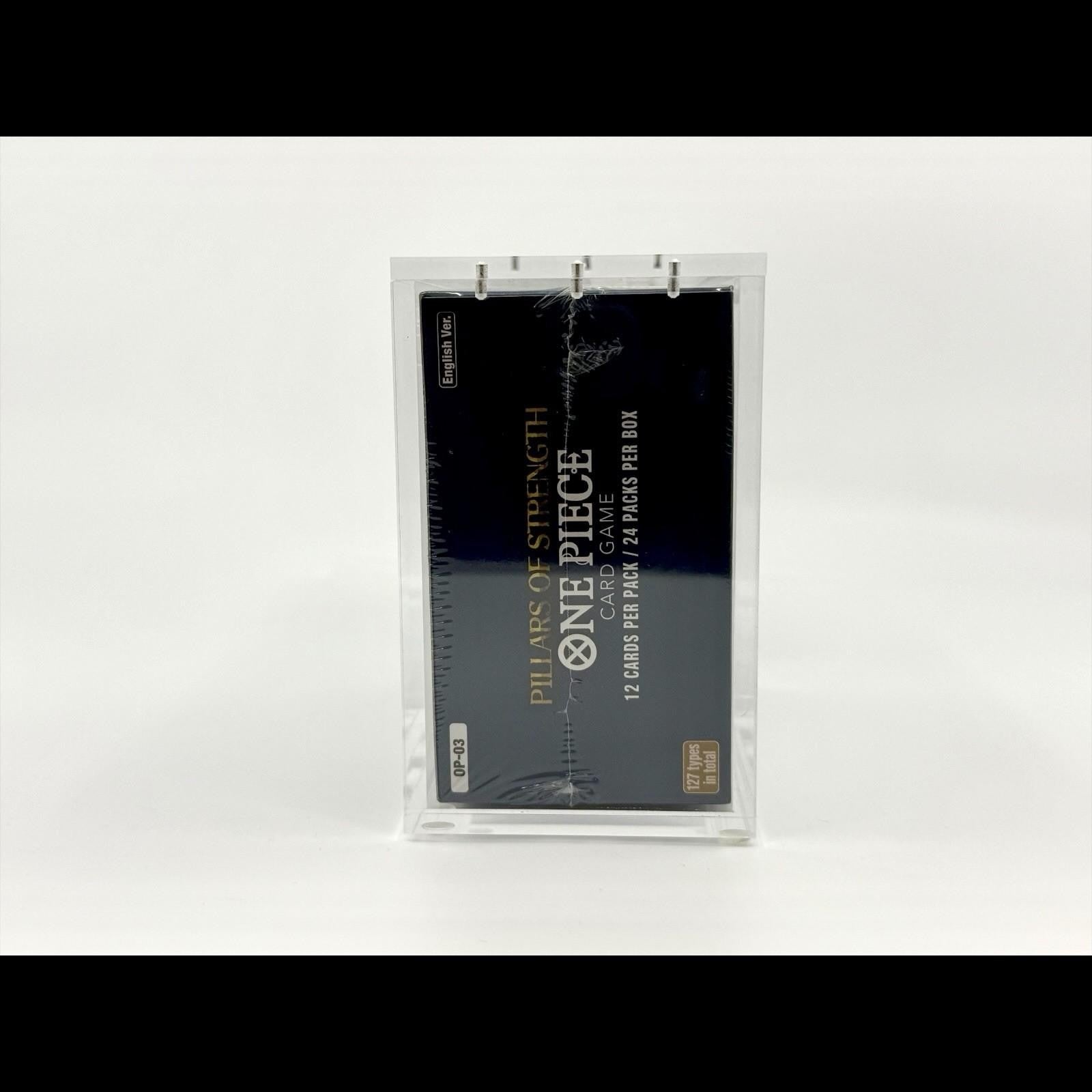 One Piece OP-03  Booster Box Acrylic Case