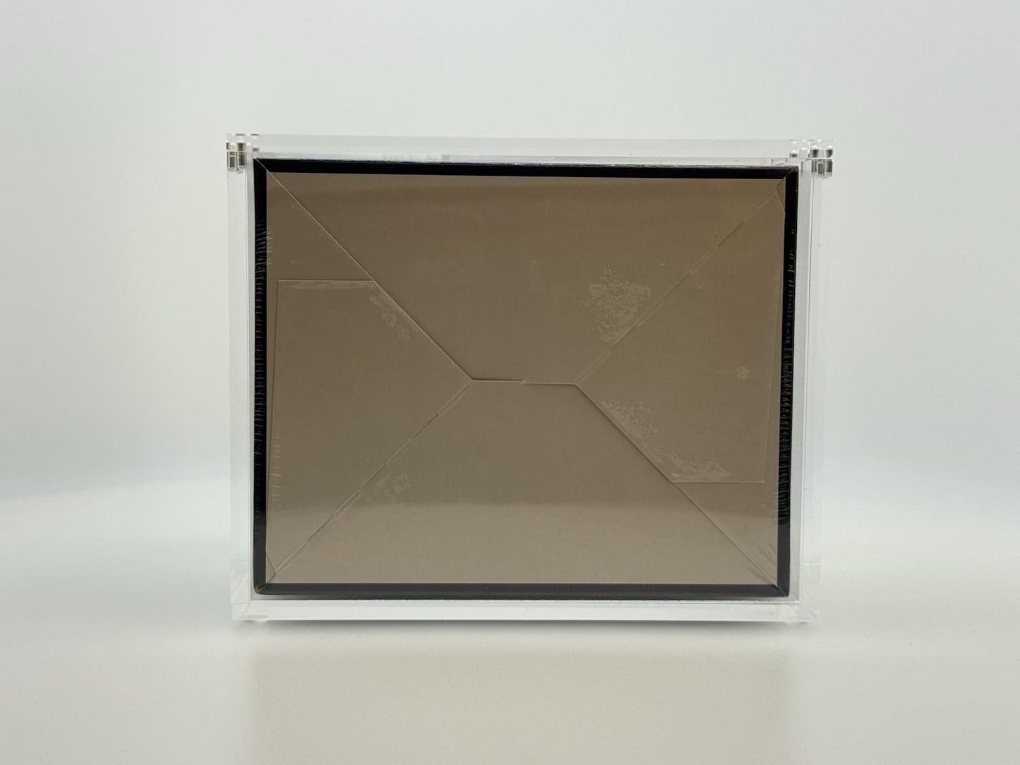 One Piece OP-01 White Bottom Booster Box Acrylic Case With Magnetic Lid