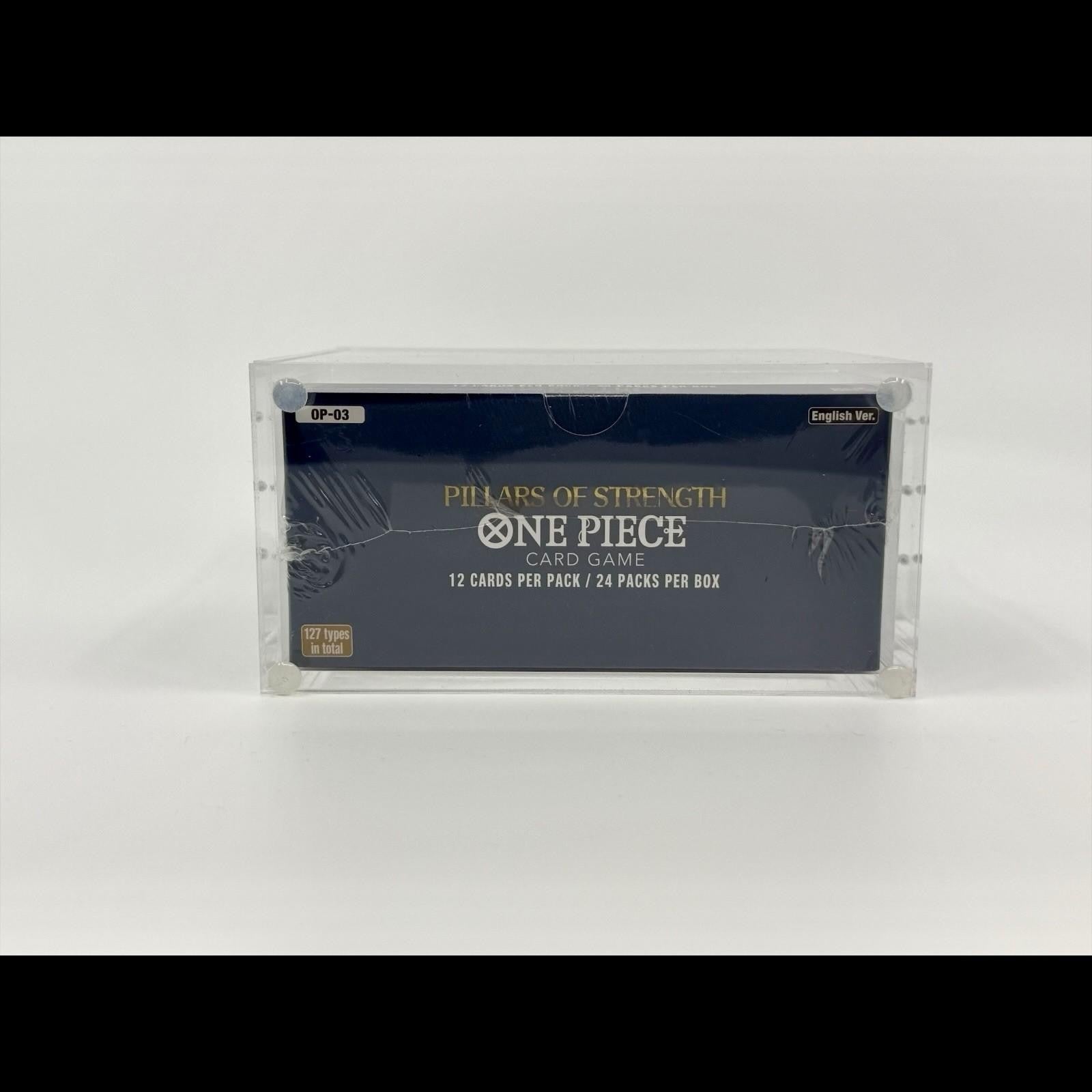 One Piece OP-03  Booster Box Acrylic Case