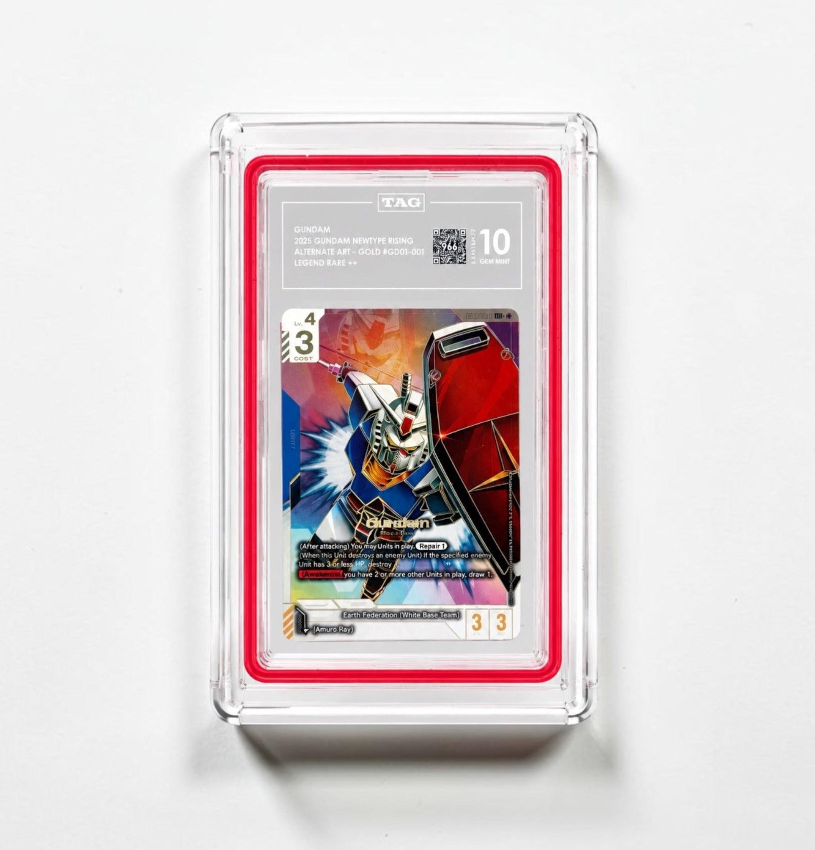Ultra Thick PSA Slab Acrylic Case with Guard – UV-Resistant