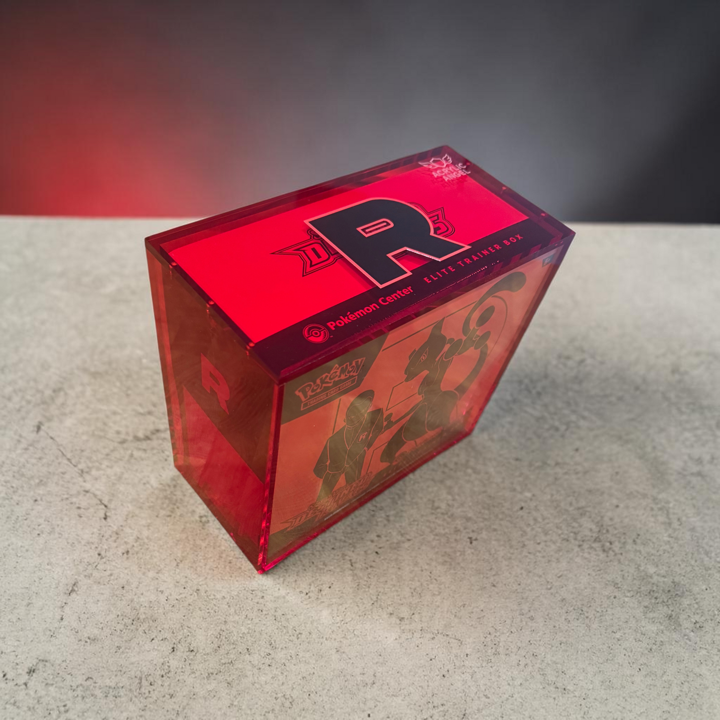 “R” Limited Edition ETB Acrylic Case