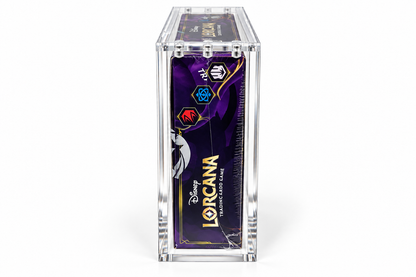 Disney Lorcana Booster Box Acrylic Display Case With Magnetic LId