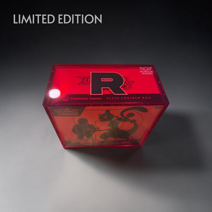 “R” Limited Edition ETB Acrylic Case