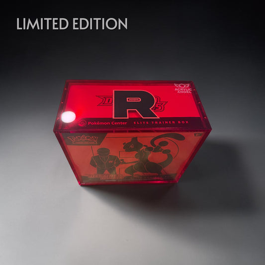 “R” Limited Edition ETB Acrylic Case