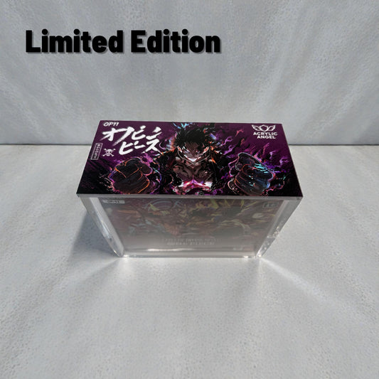 “Big Fists” One Piece Booster Box Acrylic Case