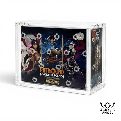Riftbound Booster Box Acrylic Display Case With Magnetic Lid