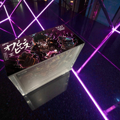 “Big Fists” One Piece Booster Box Acrylic Case