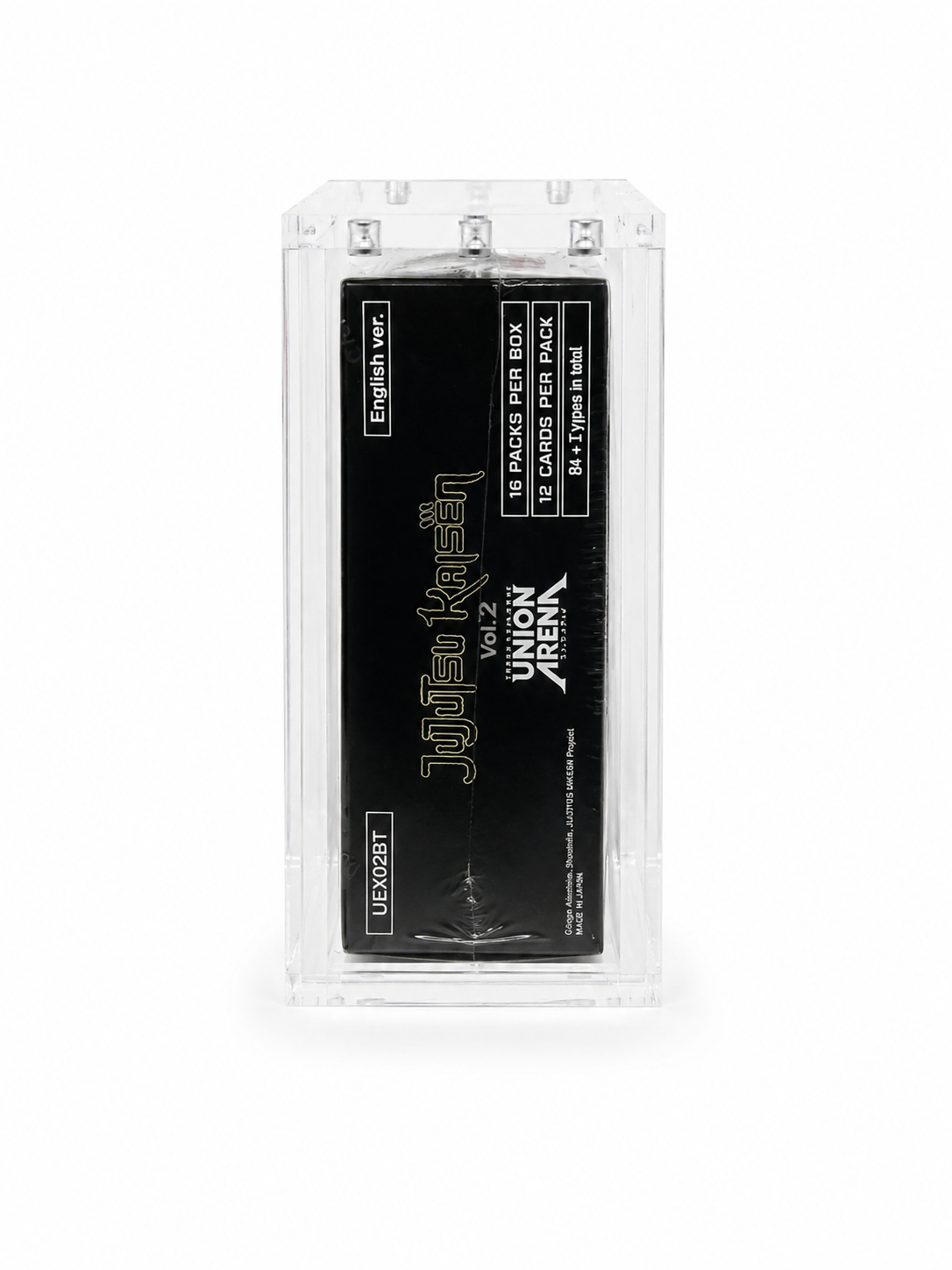 Union Arena Booster Box Acrylic Display Case