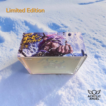 "Strong Warrior" Limited Edition One Piece Booster Box Acrylic Case