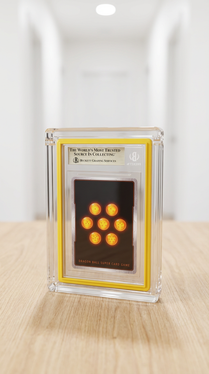 beckett graded card storage box Ultra Thick BGS Slab Acrylic Case with Guard – UV-Resistant, Magnetic Lid