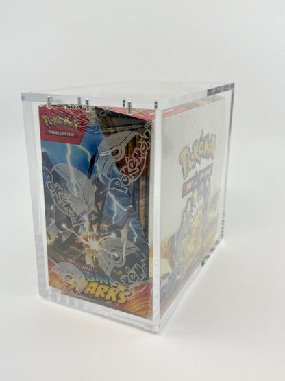 Pokemon Booster Box Acrylic Case With Magnetic Lid
