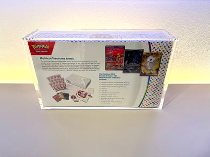 Pokemon 151 UPC Acrylic Case With Magnetic Lid
