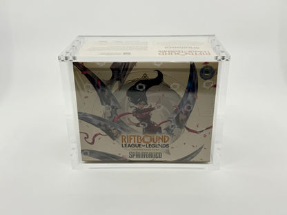 Riftbound Booster Box Acrylic Case With Magnetic Lid