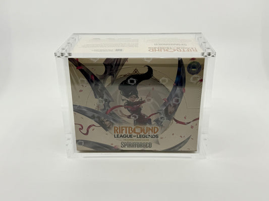 Riftbound Booster Box Acrylic Case With Magnetic Lid