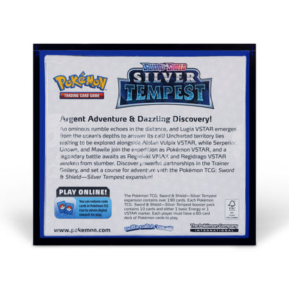 Sapphire Blue Acrylic Display Case for Pokémon Booster Boxes With Magnetic Lid