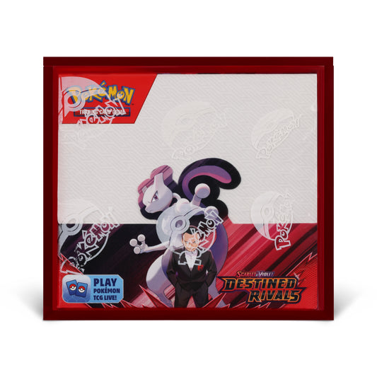 Ruby Red Acrylic Display Case for Pokémon Booster Boxes With Magnetic Lid