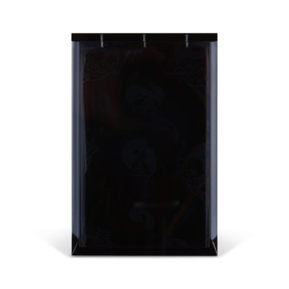 Black Acrylic Display Case for Pokémon Booster Boxes With Magnetic Lid