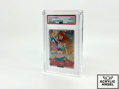 PSA/CGC/TAG Graded Card Slab Acrylic Case Display With Magnetic Lid