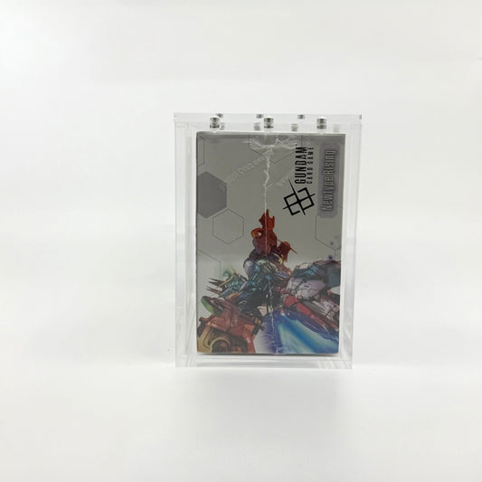 Gundam Booster Box Acrylic Case With Magnetic Lid