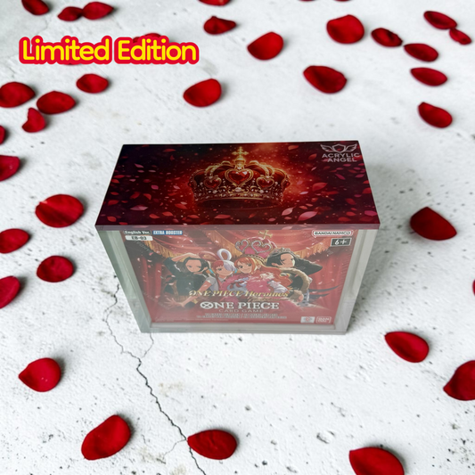 Royal Crown One Piece Booster Box Acrylic Case Limited Edition