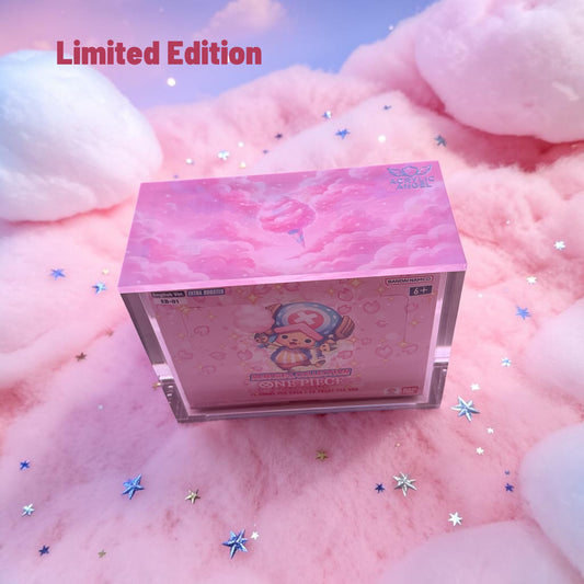 Cotton Candy One Piece Booster Box Acrylic Case Limited Edition