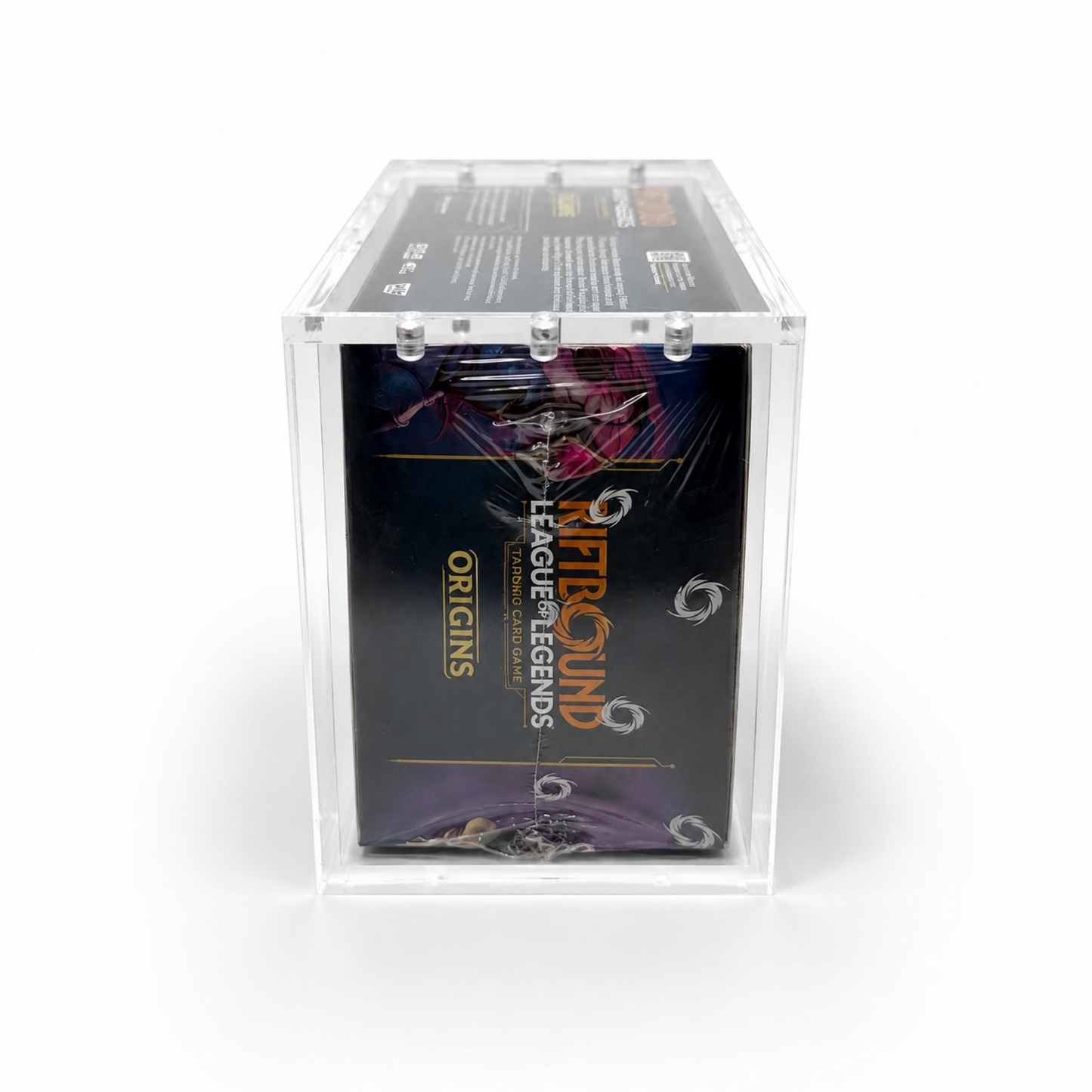 Riftbound Booster Box Acrylic Display Case With Magnetic Lid