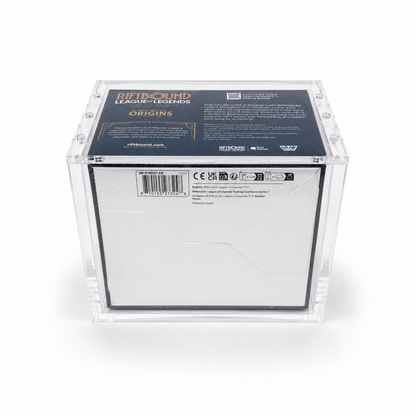 Riftbound Booster Box Acrylic Display Case With Magnetic Lid