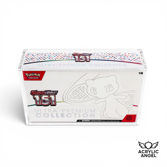 Pokemon 151 UPC Acrylic Case With Magnetic Lid