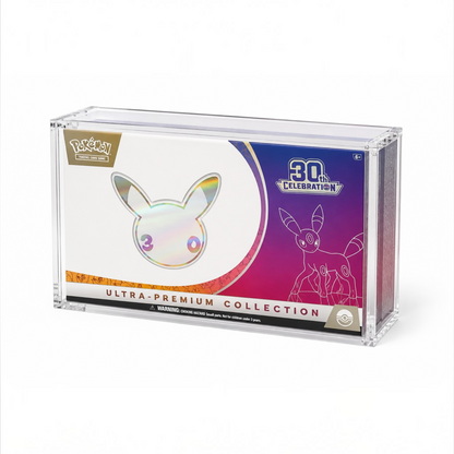 Pokémon 30th Anniversary UPC Acrylic Display Case