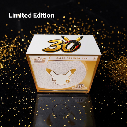"Big 30" White Gold Limited Edition ETB Acrylic Case *(Please Expect Slightly Longer Fullfillment Times)*