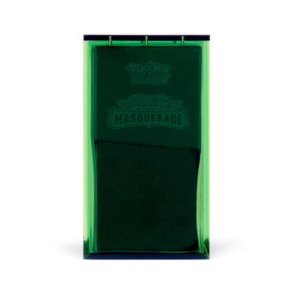 Emerald Green Acrylic ETB Case With Magnetic Lid