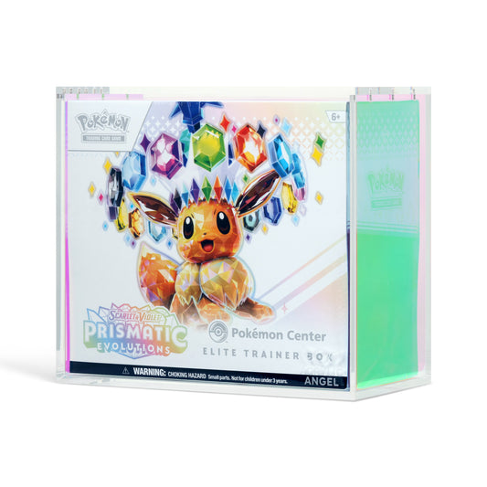 Aurora Acrylic ETB Casse With Magnetic Lid