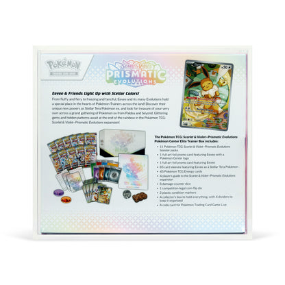 Aurora Acrylic ETB Case With Magnetic Lid